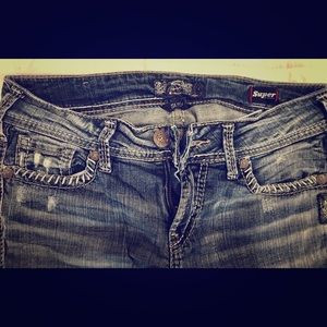 Like new Silver Jeans (Suki mid rise slim boot)